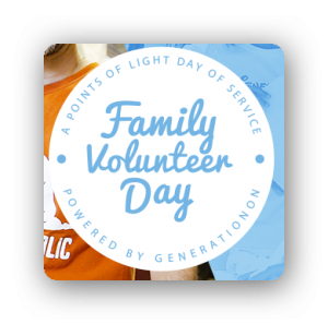 Family Volunteer Day 11/21/2015