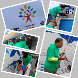 Comcast Cares Day 2017 Sutro Elementary