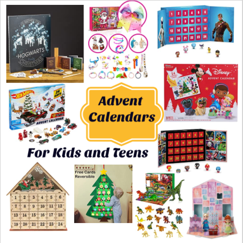 25+ Advent Calendars Your Kids and Teens Will Love - SiliconValleyMom