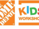 Home Depot Kids Workshop Dates for 2021