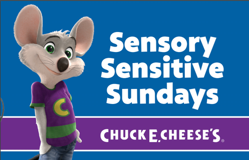 Chuck E. Cheese Offers Sensory Sensitive Sundays for Kids with Autism and Other Special Needs