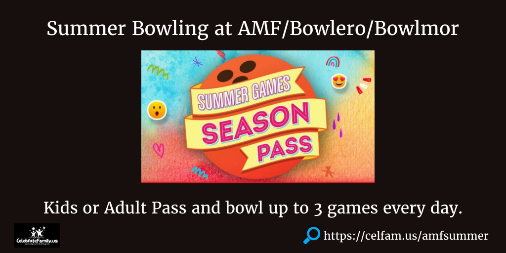 2022 AMF Summer Bowling Deals For Families SiliconValleyMom